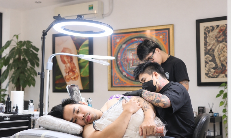 Quy trình tư vấn và báo giá xăm hình chuẩn xác tại K Tattoo