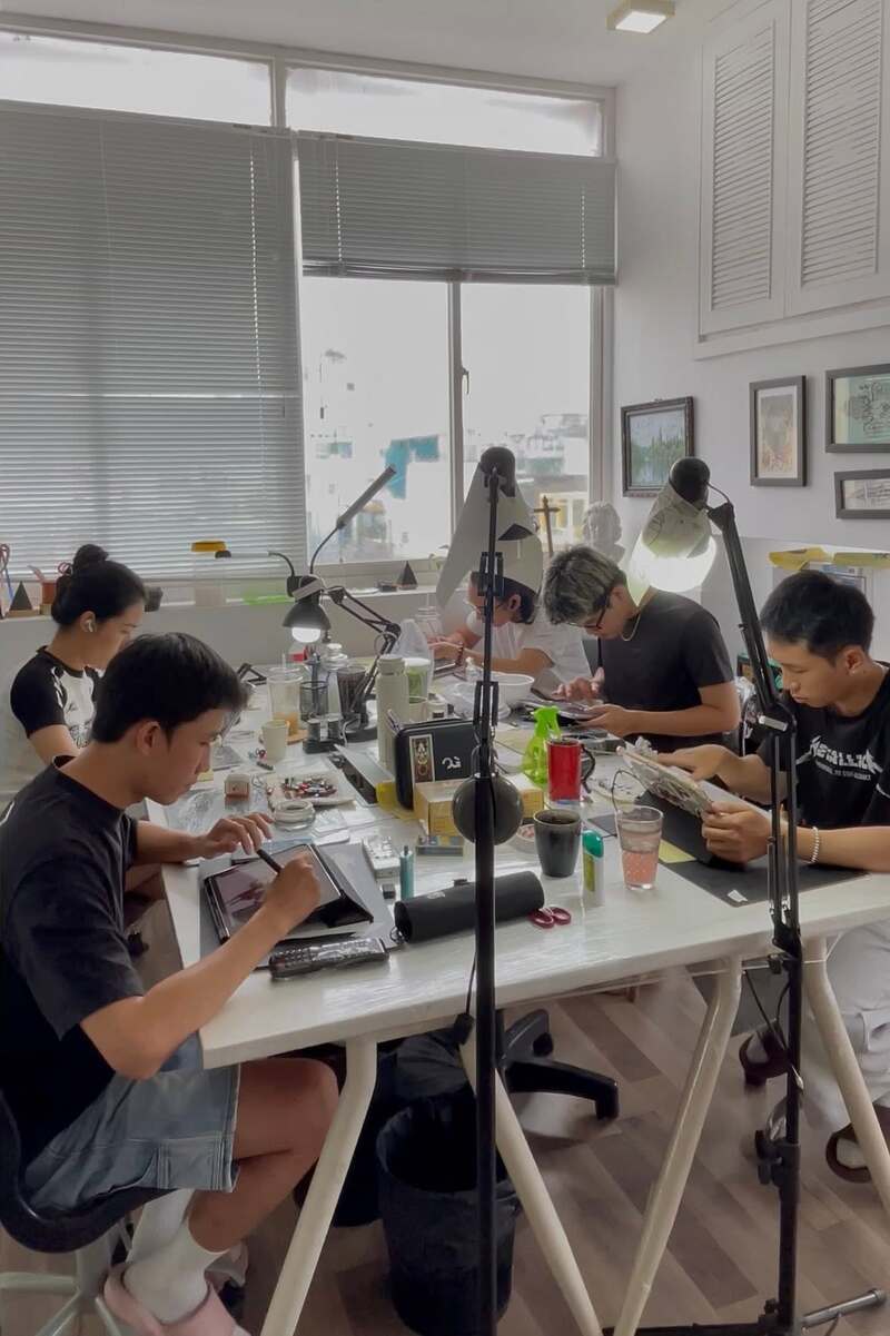 Giáo trình đào tạo học nghề xăm thực tế tại K Tattoo