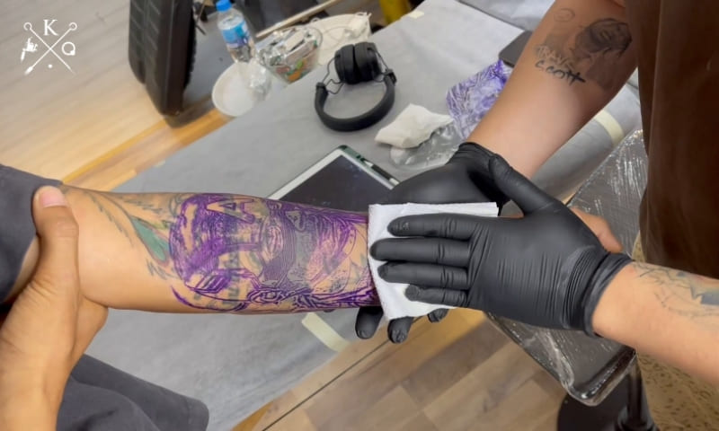 Quy trình thiết kế phác thảo sửa hình xăm cũ tại K Tattoo Quy trình thiết kế phác thảo sửa hình xăm cũ tại K Tattoo
