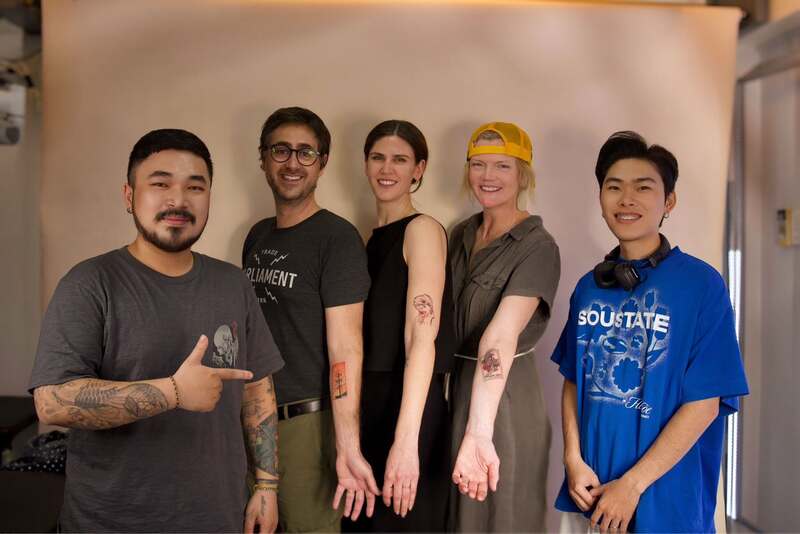 Mẫu xăm hình mini TPHCM theo phong cách tối giản tại Tadashi Tattoo