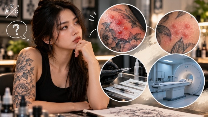 Những rủi ro sức khỏe cần cân nhắc trước khi xăm hình Những rủi ro sức khỏe cần cân nhắc trước khi xăm hình