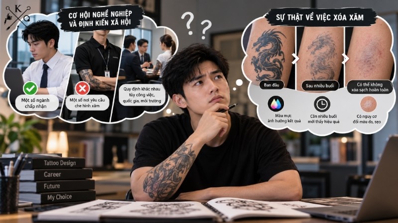 Những yếu tố cần xem xét khi quyết định xăm hình lâu dài Những yếu tố cần xem xét khi quyết định xăm hình lâu dài
