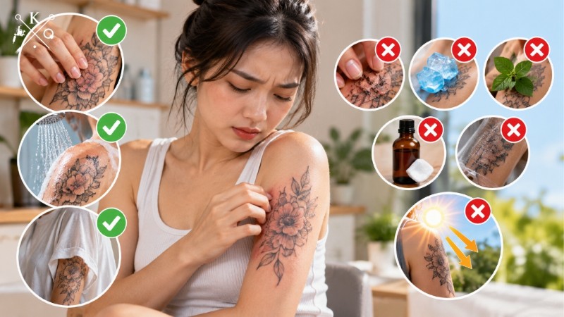 Cách giảm ngứa an toàn cho hình xăm tại nhà và những điều tuyệt đối tránh