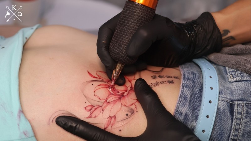 Quy trình xăm màu nước chuẩn y tế tại K TATTOO